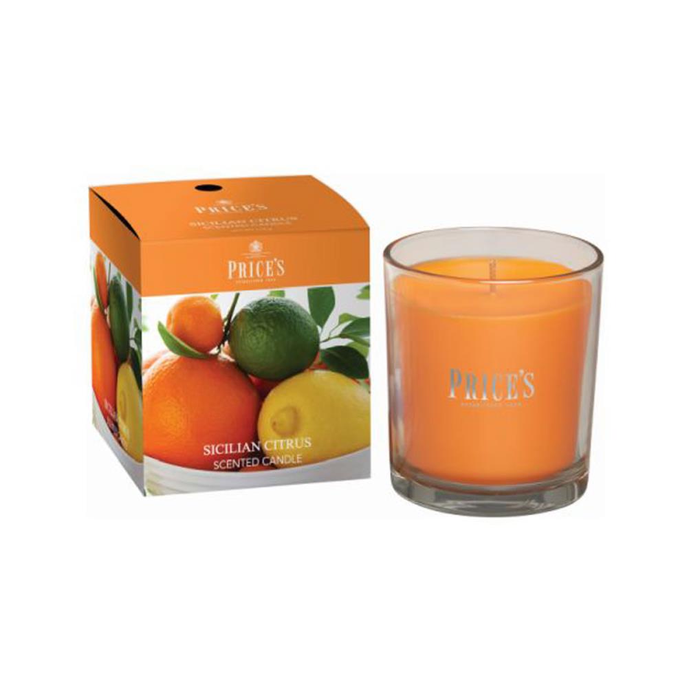Price's Jar Sicilian Citrus Boxed Small Jar Candle Extra Image 1